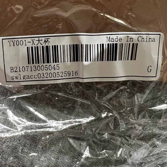 Shein Lace Up Self Adhesive Bra Size G NWT - Picture 3 of 9